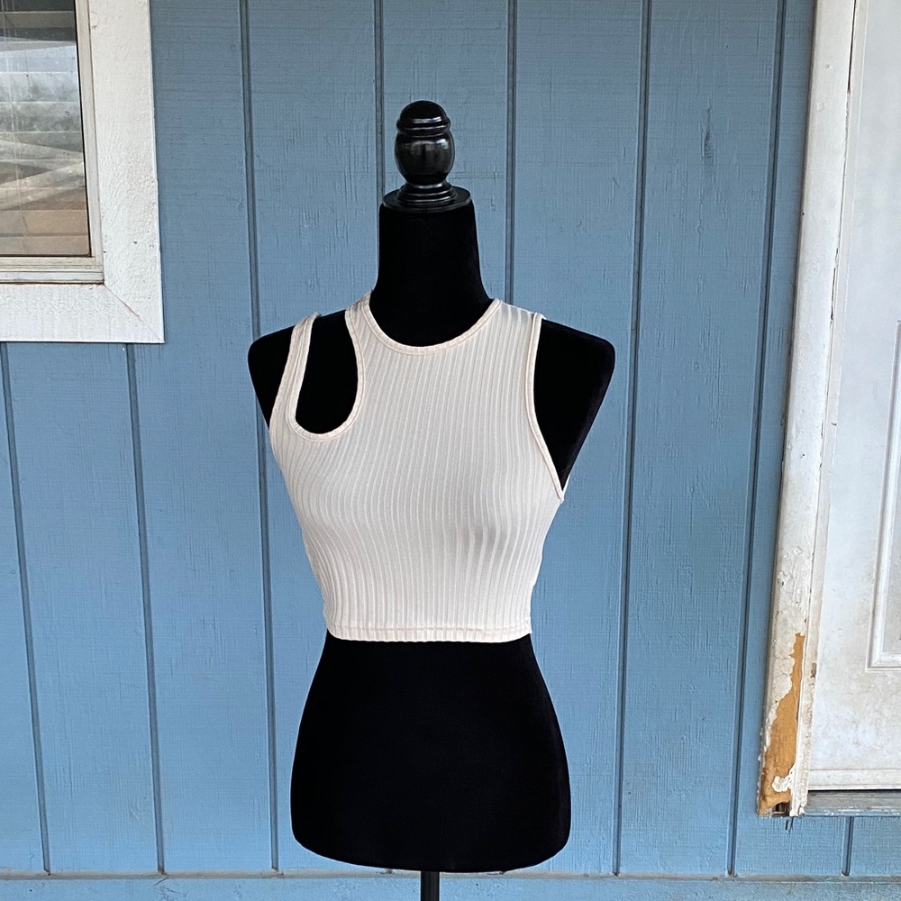 Shein Tan Cream Tank Top